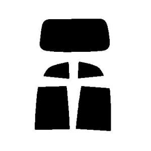 リヤーセット　リヤー１枚貼り用　スズキ MRワゴン MF22 カット済みカーフィルム　国産