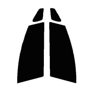 ライトスモーク 50％ 運転席、助手席 プリウス ZVW30 カット済み