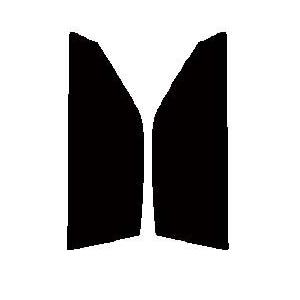 運転席、助手席 高透明断熱フィルム トヨタ スープラ　JZA70・GA70・MA70 カット済みフィ...