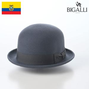 BIGALLI（ビガリ） ボーラーハット ウールフェルト メンズ レディース