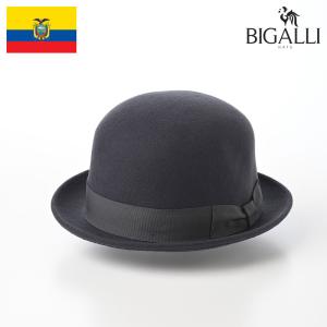BIGALLI（ビガリ） ボーラーハット ウールフェルト メンズ レディース