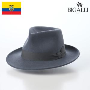 BIGALLI（ビガリ） 中折れハット フェルトハット メンズ レディース