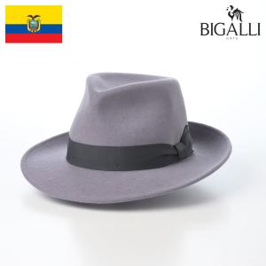 BIGALLI（ビガリ） 中折れハット フェルトハット メンズ レディース