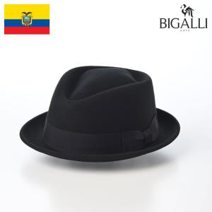 BIGALLI（ビガリ） 中折れハット フェルトハット メンズ レディース
