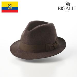 BIGALLI（ビガリ） 中折れハット フェルトハット メンズ レディース