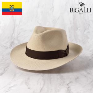 BIGALLI メンズ パナマハット パナマ帽 中折れハット 春 夏 紳士帽 PRAGA(プラガ)ナチュラル 熱中症 暑さ対策 父の日ギフト 爆買｜メンズハット・帽子専門店 時谷堂