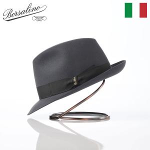 Borsalino 帽子 中折れハット フェルト帽 秋 冬 メンズ レディース 中