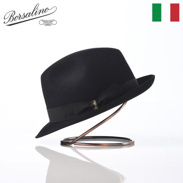 Borsalino 帽子 父の日 中折れハット フェルト帽 秋 冬 メンズ レディース ブランド M...