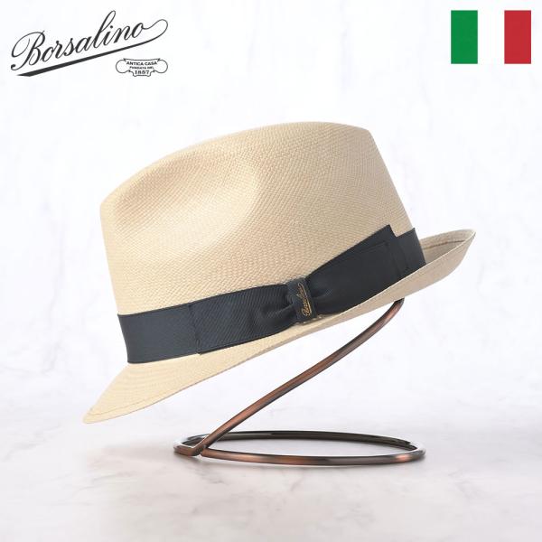 Borsalino パナマハット 帽子 メンズ レディース 春夏 Panama Quito Tril...