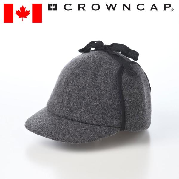 【クリスマスSALE】帽子 キャップ メンズ 秋 冬 紳士帽 耳当て付き CROWNCAP Melt...