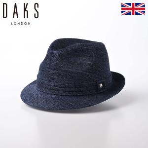 DAKS 中折れハット 帽子 ソフトハット メンズ 春 夏