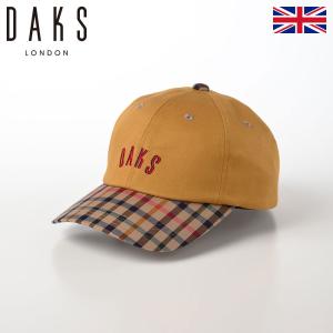 DAKS キャップ CAP 帽子 父の日 メンズ レディース Cap Twill Tartan（キャップ ツイルタータン） D1711 マスタード｜homeroortega