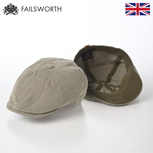 [父の日セール]Failsworth 帽子 ハンチング帽 キャスケット メンズ レディース 帽子 キ...