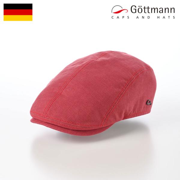 [父の日セール]Gottmann ハンチング帽 帽子 父の日 春 夏 キャップ CAP メンズ ブラ...