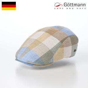 Gottmann ゴットマン 帽子 父の日 メンズ レディース ブランド ジャクソンリネンブロックチェック G2538546 ライトチェック｜homeroortega