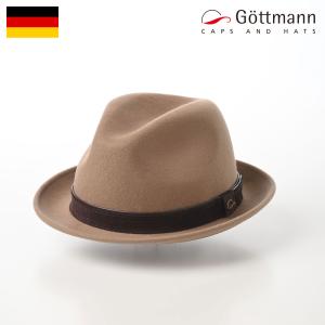 Gottmann ゴットマン 帽子 父の日 メンズ レディース ブランド Trilby Wool Hat（トリルビー ウールハット） G12287 ベージュ｜homeroortega