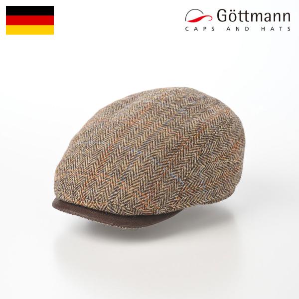Gottmann ハンチング帽 メンズ レディース 帽子 秋 冬 キャップ 大きいサイズ Barkl...