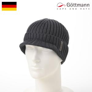 Gottmann ゴットマン 帽子 父の日 メンズ レディース ブランド Wool Mix Knit Cap（ウールミックス ニットキャップ） G4296 ダークグレー｜homeroortega