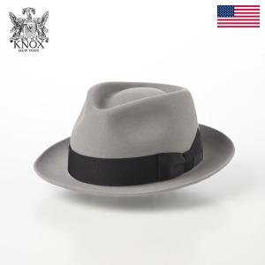 KNOX（ノックス） 在庫限り 50％OFF Rabbit Fur Trilby Hat(ラビット