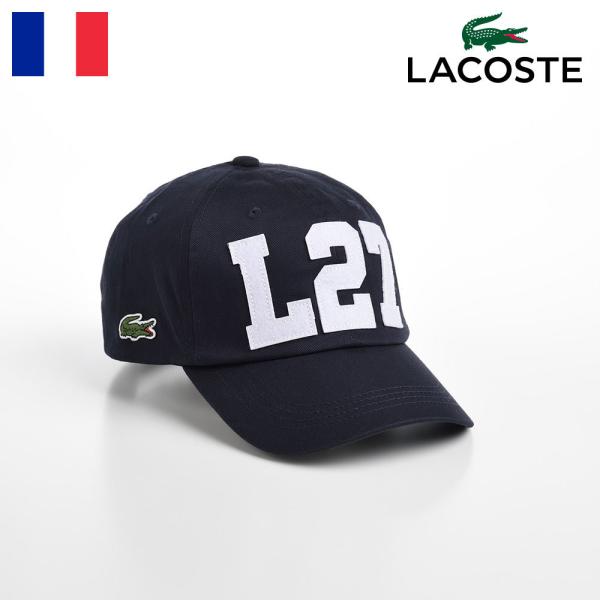 LACOSTE ラコステ 帽子 父の日 カジュアルキャップ メンズ レディース ブランド L27 C...