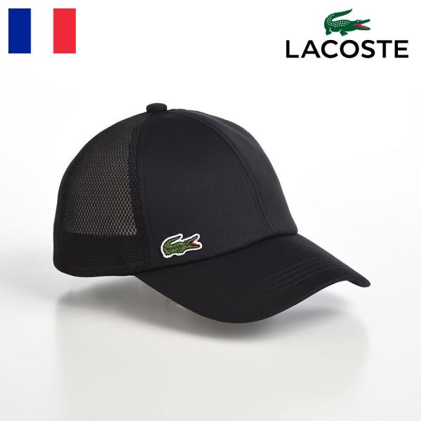 LACOSTE メッシュキャップ CAP 帽子 メンズ レディース 春 夏 ONE POINT ME...