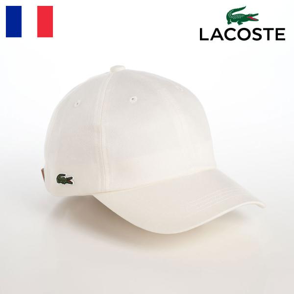 LACOSTE キャップ CAP 帽子 父の日 メンズ レディース 春夏秋冬 ワニロゴ スポーツ C...