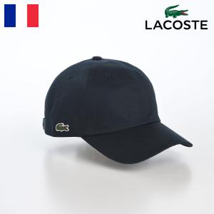 LACOSTE キャップ CAP 帽子 メンズ レディース 春夏秋冬 ラコステ COTTON TWILL CAP（コットンツイルキャップ） L1278 ネイビー｜homeroortega