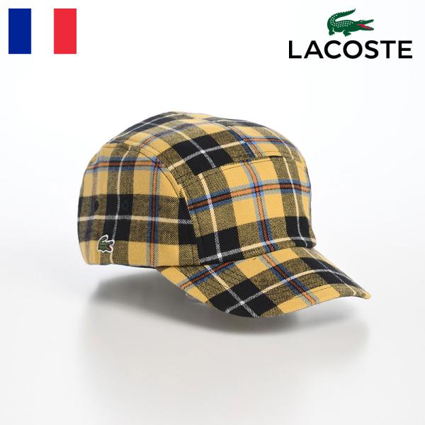 LACOSTE キャップ CAP 帽子 メンズ レディース ラコステ ブランド TARTAN CHE...