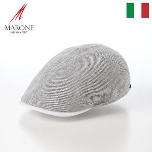 [父の日セール]MARONE ハンチング帽 キャップ 帽子 父の日 メンズ 春 夏 CAP 大きいサイズ レディース Milano Catte（ミラノ カッテ） CT759 ブラック｜homeroortega