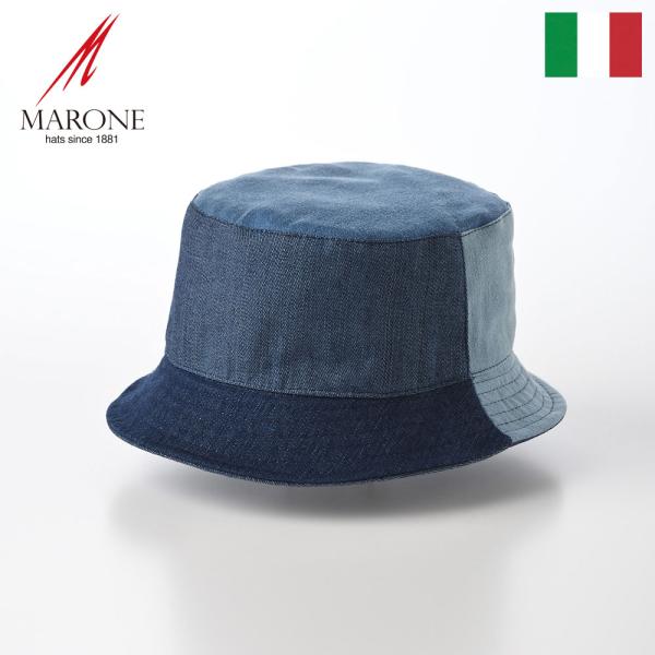 MARONE バケットハット 帽子 ソフト帽 春 夏 メンズ レディース イタリアブランド マローネ...