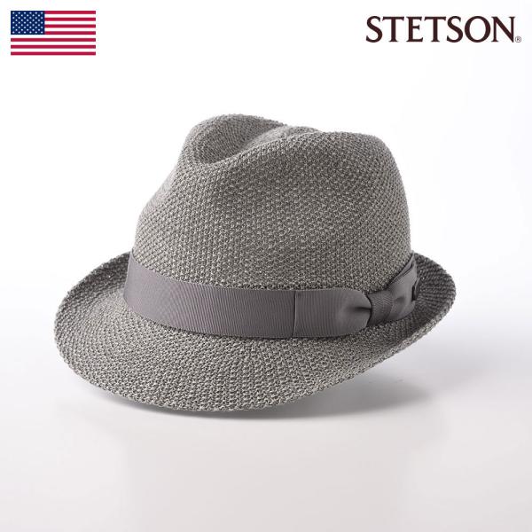 STETSON 中折れハット 父の日 スナップブリム つば短め メンズ 春夏秋冬 MANISH TH...