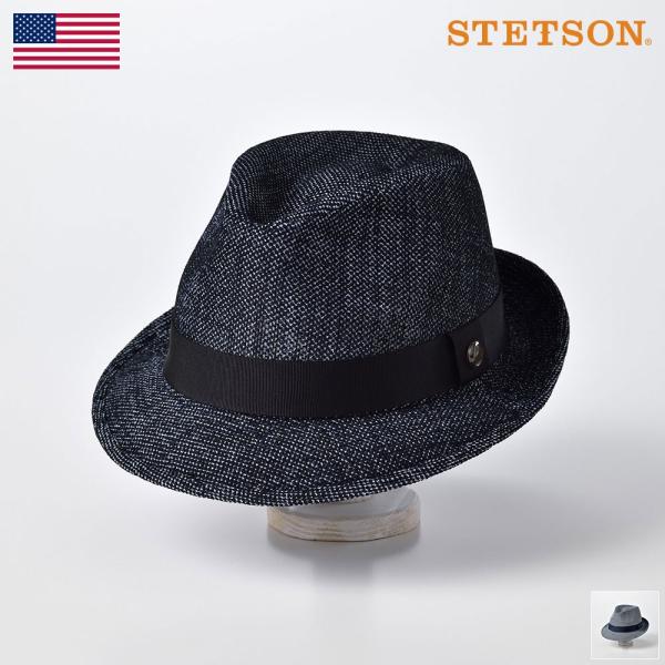 STETSON 中折れハット メンズ 春夏 秋冬 帽子 父の日 紳士帽 大きいサイズ シンプル おし...