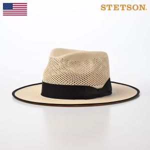 STETSON 透かし編み パナマハット メンズ 帽子 春 夏 中折れハット FLAT LACE PANAMA(フラット レースパナマ)SE584 ナチュラル 熱中症対策 父の日ギフト 爆買｜メンズハット・帽子専門店 時谷堂