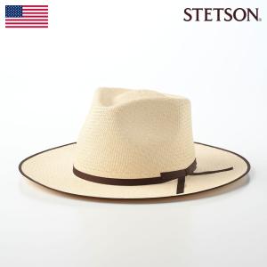 STETSON パナマ帽 中折れハット メンズ レディース 父の日 春 夏 大きいサイズ フォーマル カジュアル CASSIDY PANAMA（キャシディ パナマ）SE654 ナチュラル