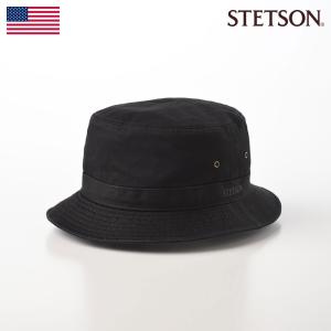 STETSON（ステットソン） 帽子 メンズ ハット 紐付き COOL DOTS 撥水