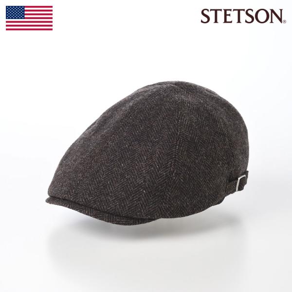 STETSON ハンチング帽 キャップ 帽子 メンズ レディース 通年 WOOLRICH TWEED...