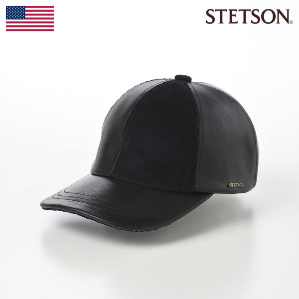 STETSON ステットソン 帽子 父の日 メンズ レディース LEATHER PATCHWORK ...