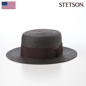 STETSON（ステットソン） パナマハット 春 夏 リボン ストローハット