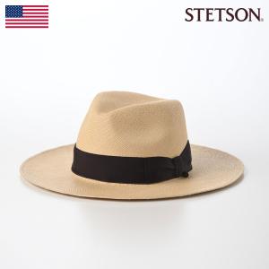 STETSON ステットソン パナマ帽 パナマハット 帽子 父の日 メンズ レディース FLAT PANAMA G5（フラット パナマ G5） SE785 ナチュラル｜homeroortega