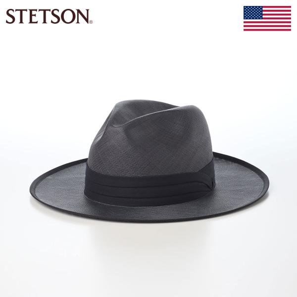 STETSON 帽子 中折れハット ストローハット 麦わら帽 ステットソン BUNTAL CLASS...