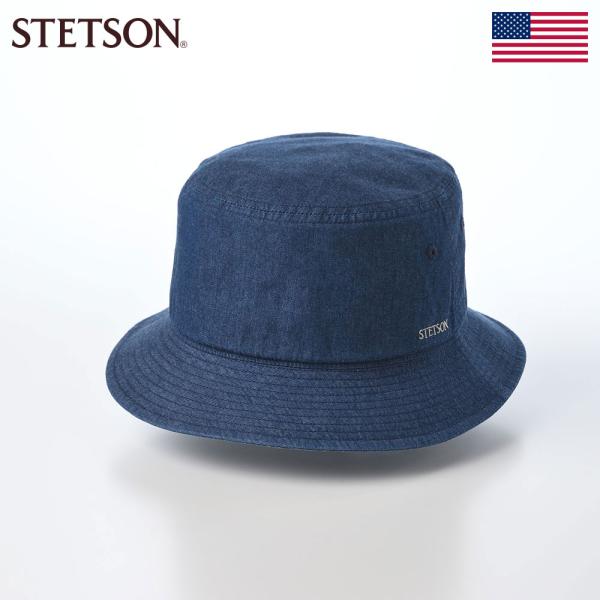 STETSON 帽子 サファリハット バケットハット メンズ レディース オールシーズン COTTO...