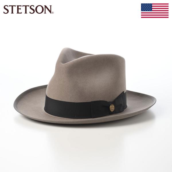 STETSON 中折れハット フェルトハット メンズ 秋 冬 WHIPPET JP MEDALIST...