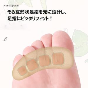 靴擦れ防止 インソール 女性用 ゲル 凹凸 前...の詳細画像3