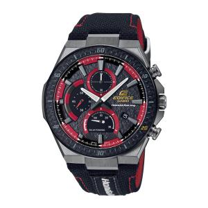 カシオ CASIO 腕時計 EFS-560HR-1AJR エディフィス EDIFICE メンズ Honda Racing コラボ 限定 ソーラー 皮/クロスバンド 多針アナログ（国内正規品）