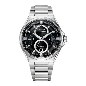 シチズン CITIZEN 腕時計 BU0060-68E アテッサ ATTESA メンズ ACT Line 8730 トリプルカレンダー ムーンフェイズ （国内正規品）｜homeshop