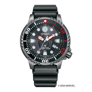 シチズン CITIZEN 腕時計 BN0255-03E プロマスター PROMASTER メンズ MARVEL マーベル マイルズ・モラレスモデル 限定 ダイバー200m ソーラー（国内正規品）｜ホームショッピング