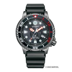 シチズン CITIZEN 腕時計 BN0255-03E プロマスター PROMASTER メンズ MARVEL マーベル マイルズ モラレスモデル 限定 ダイバー200m ソーラー