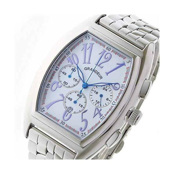 （正規輸入品）(グランドール)GRANDEUR 腕時計 JGR003W1 メンズ 日本製 トノー型 ...