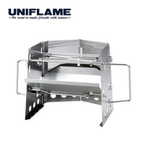UNIFLAME（ユニフレーム） 薪グリルラージ ブリッジ : ナチュラム