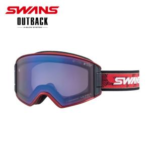 SWANS スワンズ ゴーグル OUTBACK OB-MDH-CU-LP TI/R アイスミラー×ウルトラライトパープル調光 男女兼用 メガネ対応